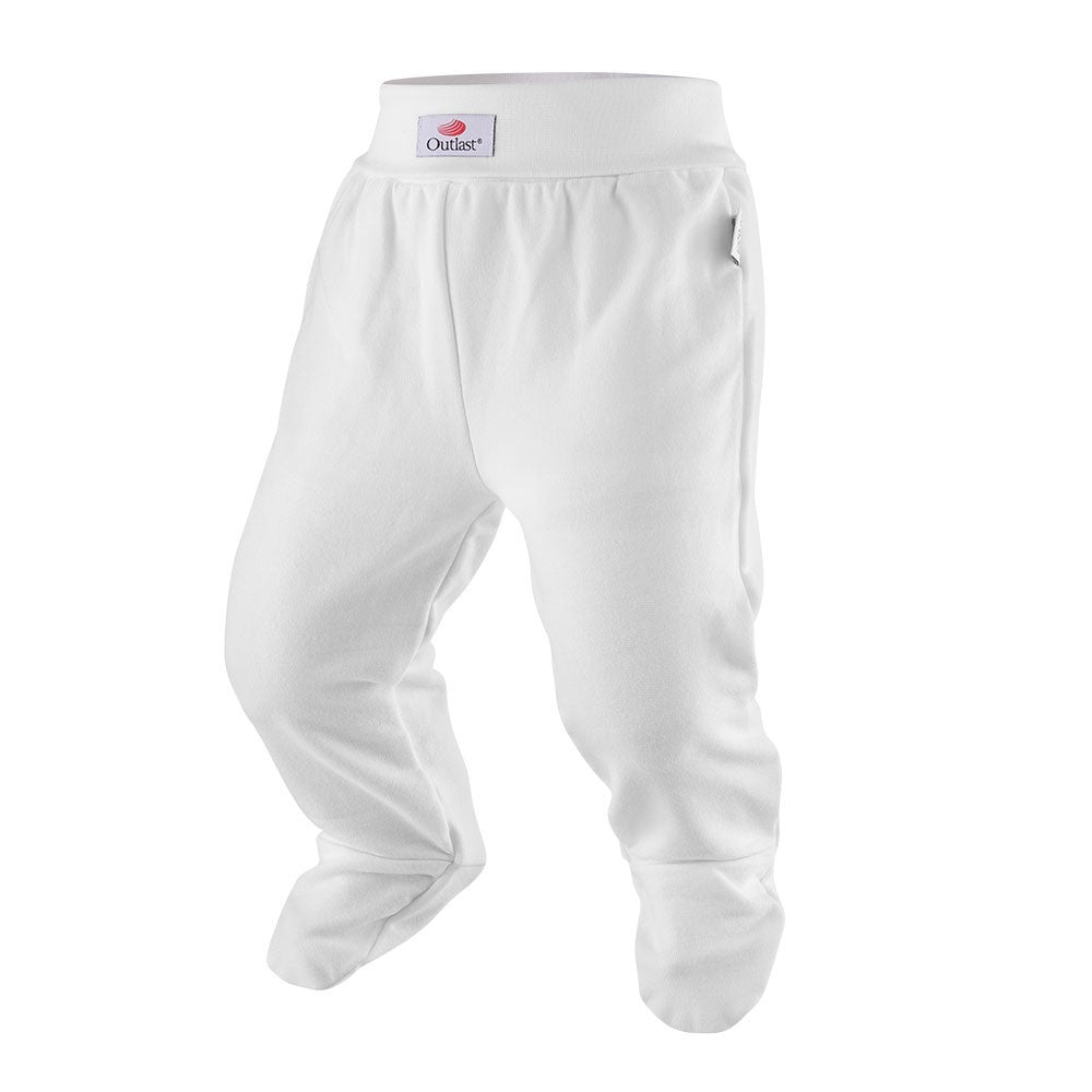 Mi-grenouillères en jersey Outlast® - blanc
