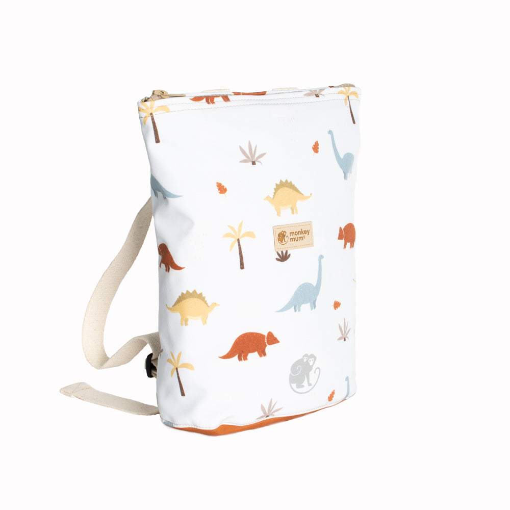 Petit sac à dos softshell pour enfant Monkey Mum® - Histoire de dinosaures