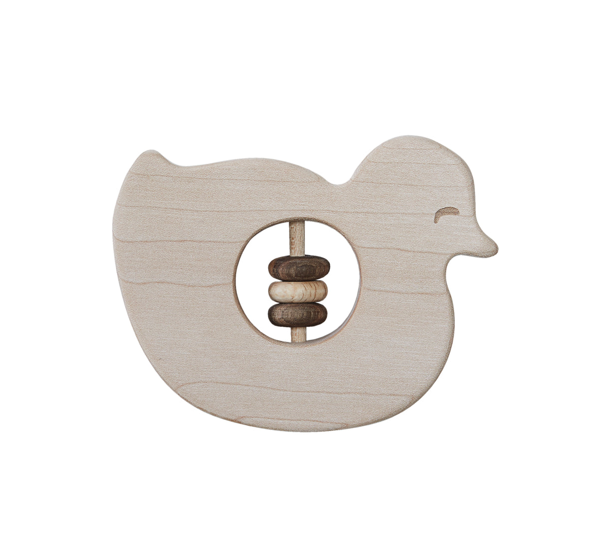 Wooden Story Rammelaar - Eendje