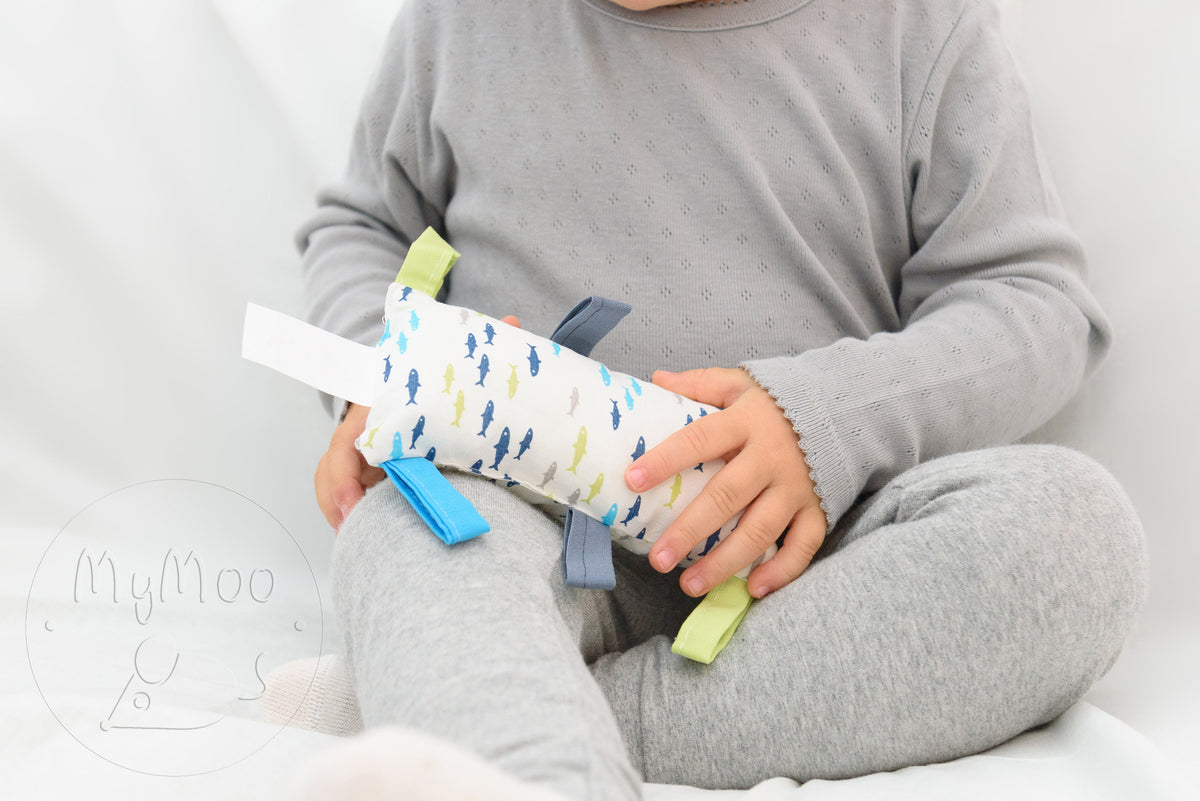 MyMoo Montessori grijpkussen - Visjes