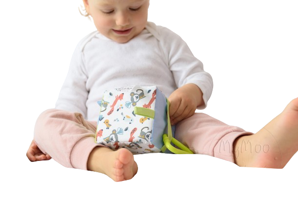 MyMoo Cube de préhension Busy cube - Animaux