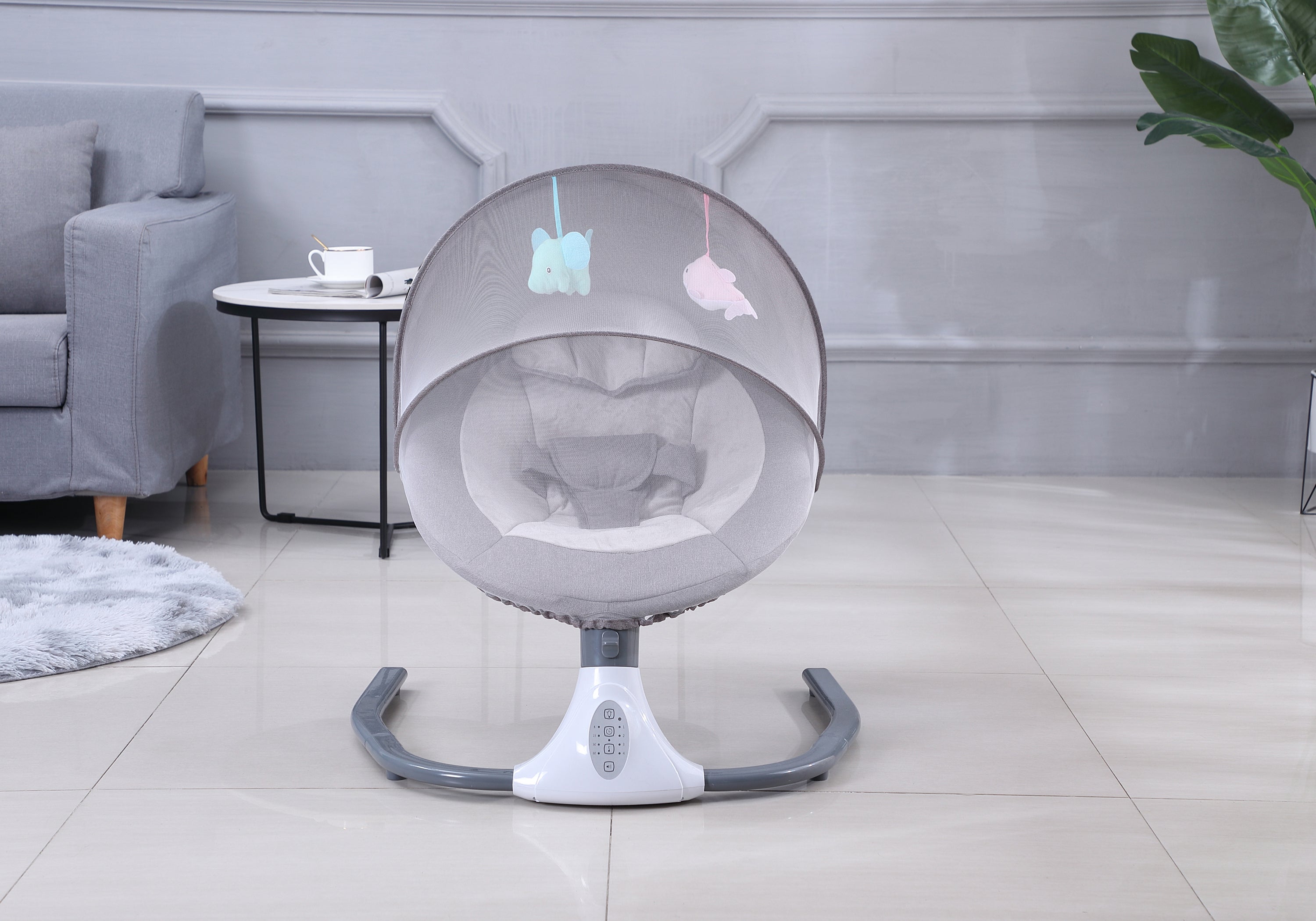 Balancelle électrique horizontale pour bébé