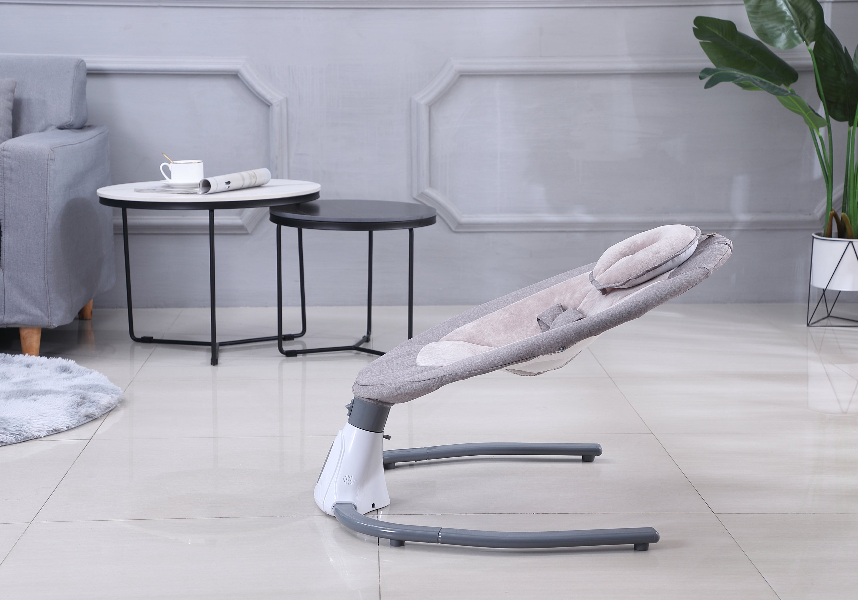 Balancelle électrique horizontale pour bébé