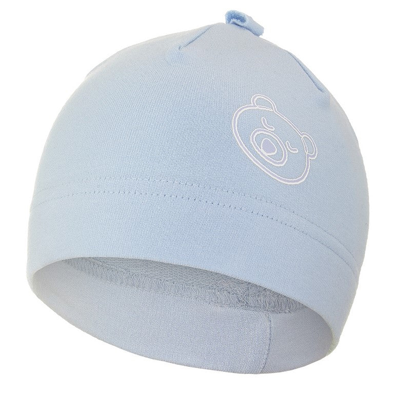 Bonnet de nourrisson en jersey image Outlast® - bleu clair