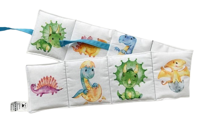 MyMoo Leporello van textiel - Een reis naar de prehistorie