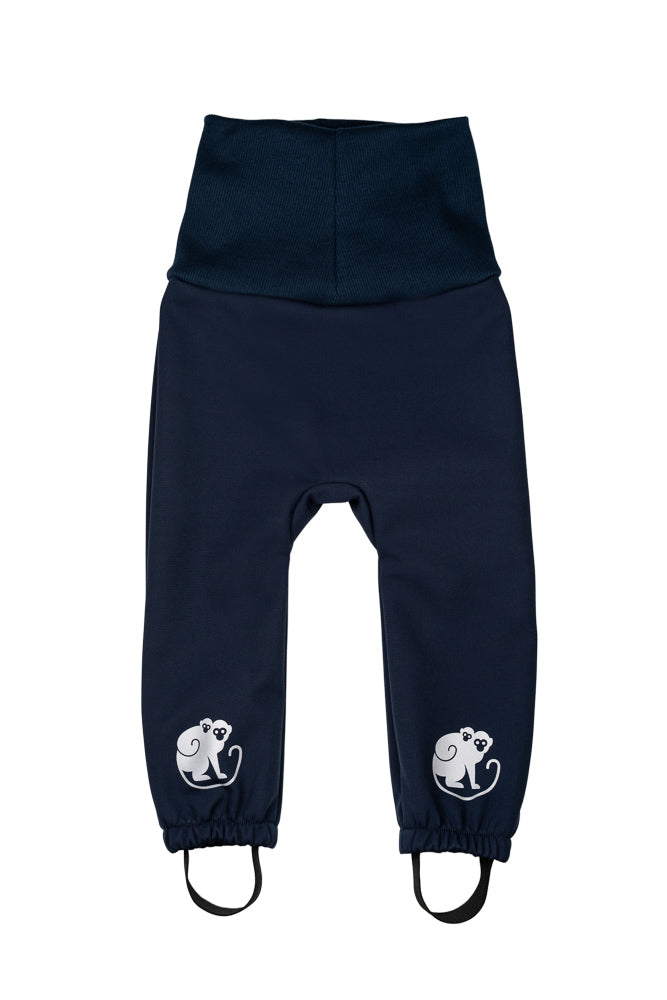 Pantalon softshell évolutif pour enfant avec membrane Monkey Mum® - Ciel nocturne
