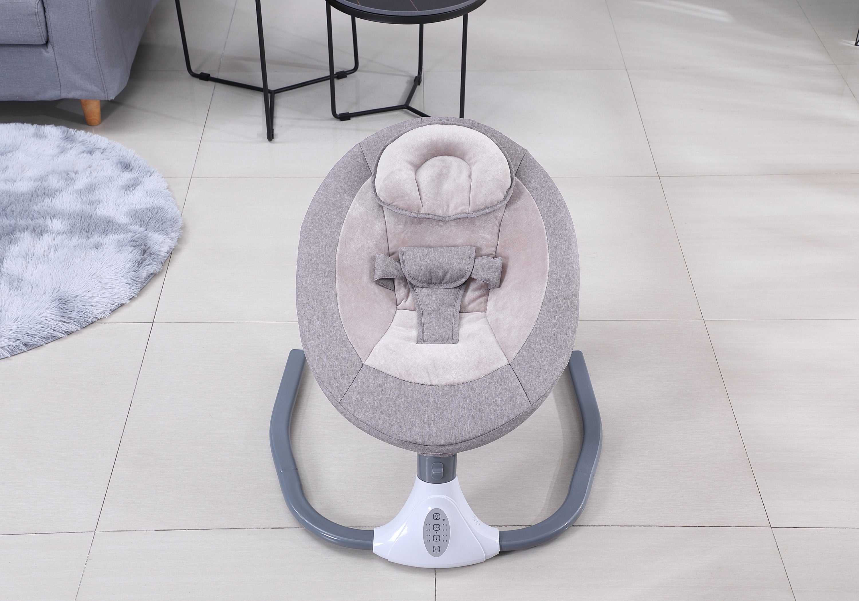 Balancelle électrique horizontale pour bébé