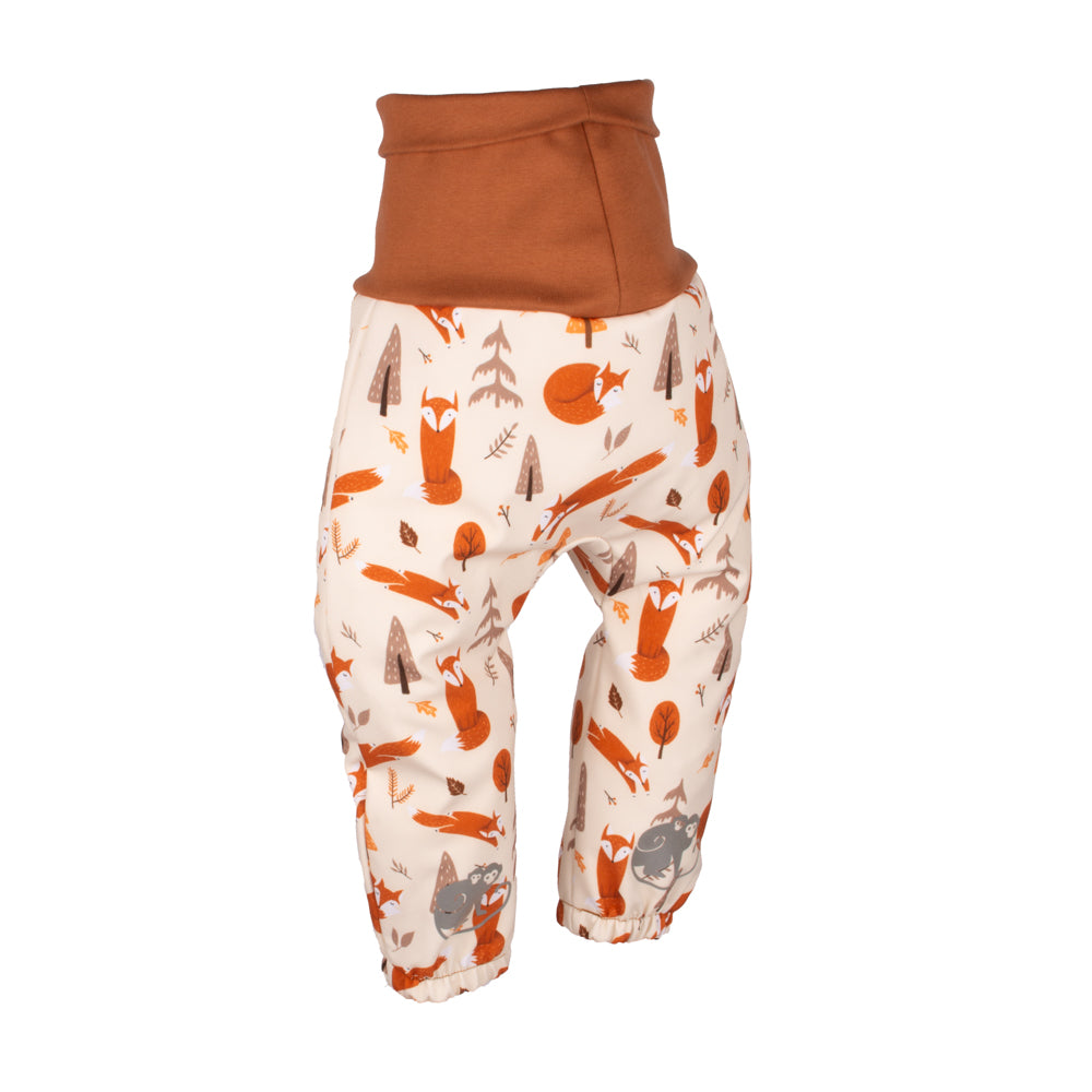 Pantalon softshell évolutif pour enfant avec membrane Monkey Mum® - Jeux de renard