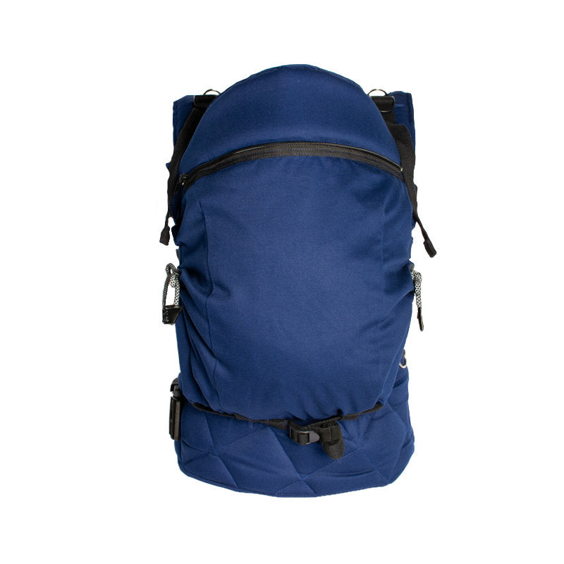 Monkey Mum® Ergonomische meegroei-draagzak Carrie - Marineblauw