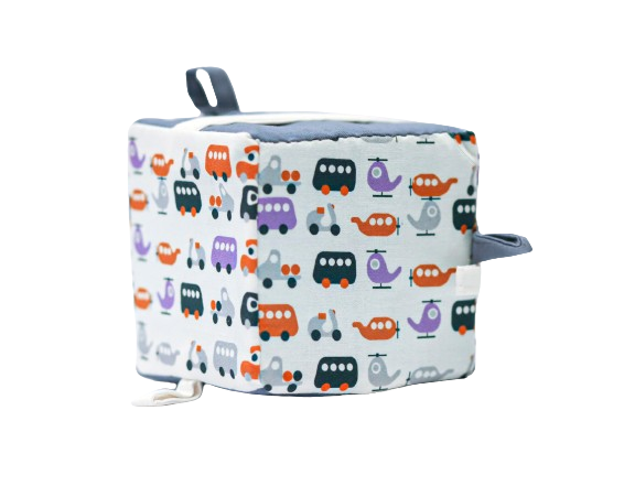 MyMoo Cube de préhension Busy cube - Petites voitures