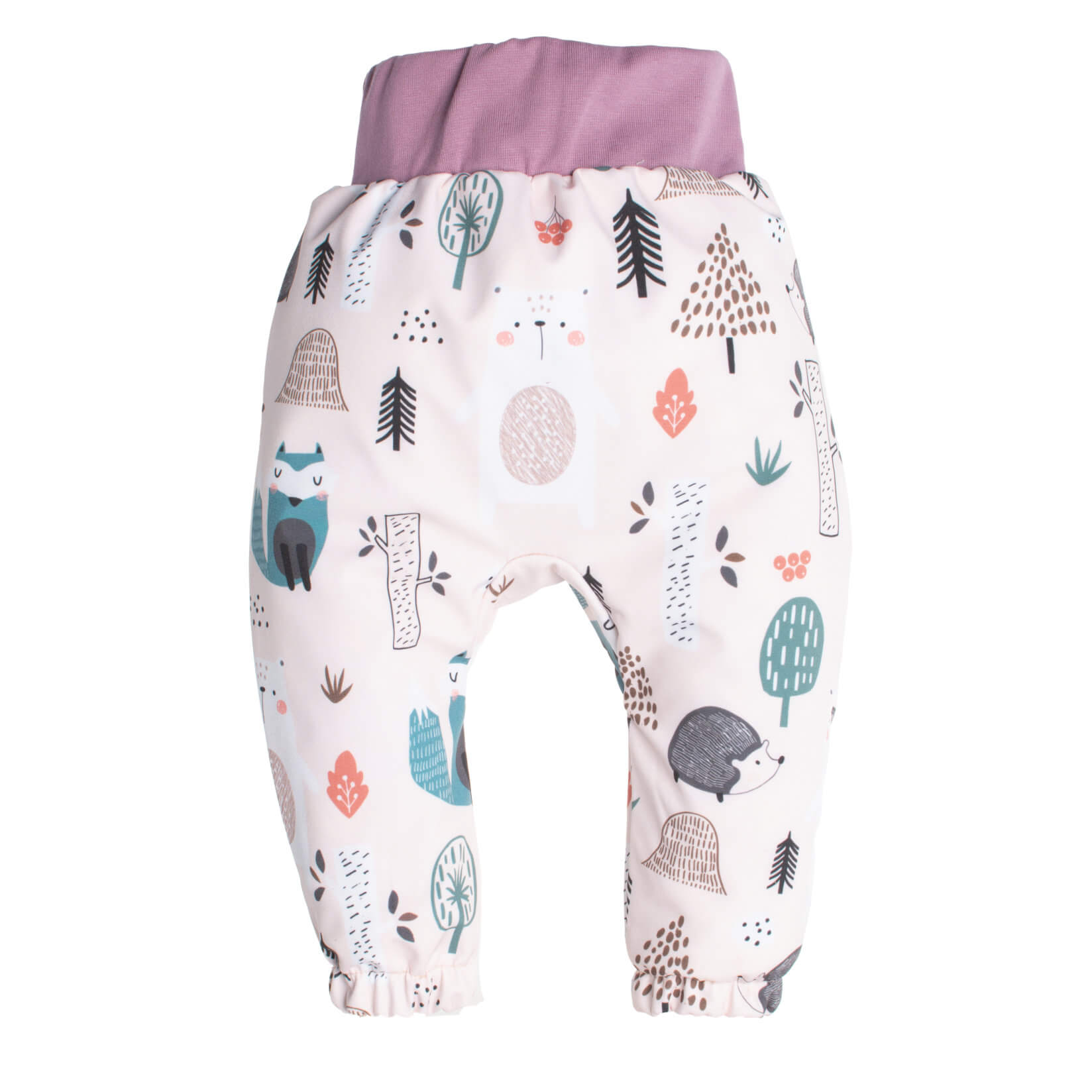 Pantalon enfant softshell avec membrane Monkey Mum® - Animaux du jour
