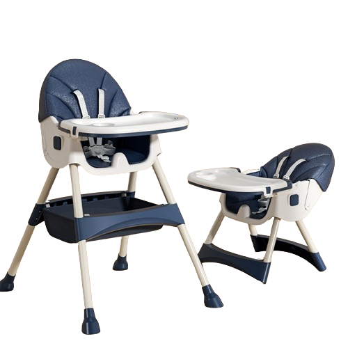 Kinder kinderstoel 2v1 Comfort - Blauw - uitgepakt
