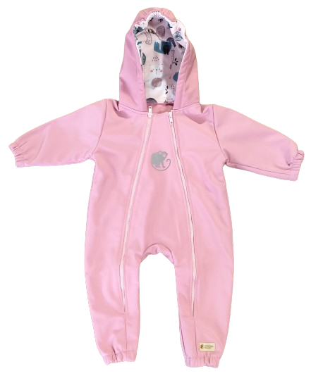Monkey Mum® Combinaison softshell avec membrane – Animaux sucrés - taille 62/68, 74/80