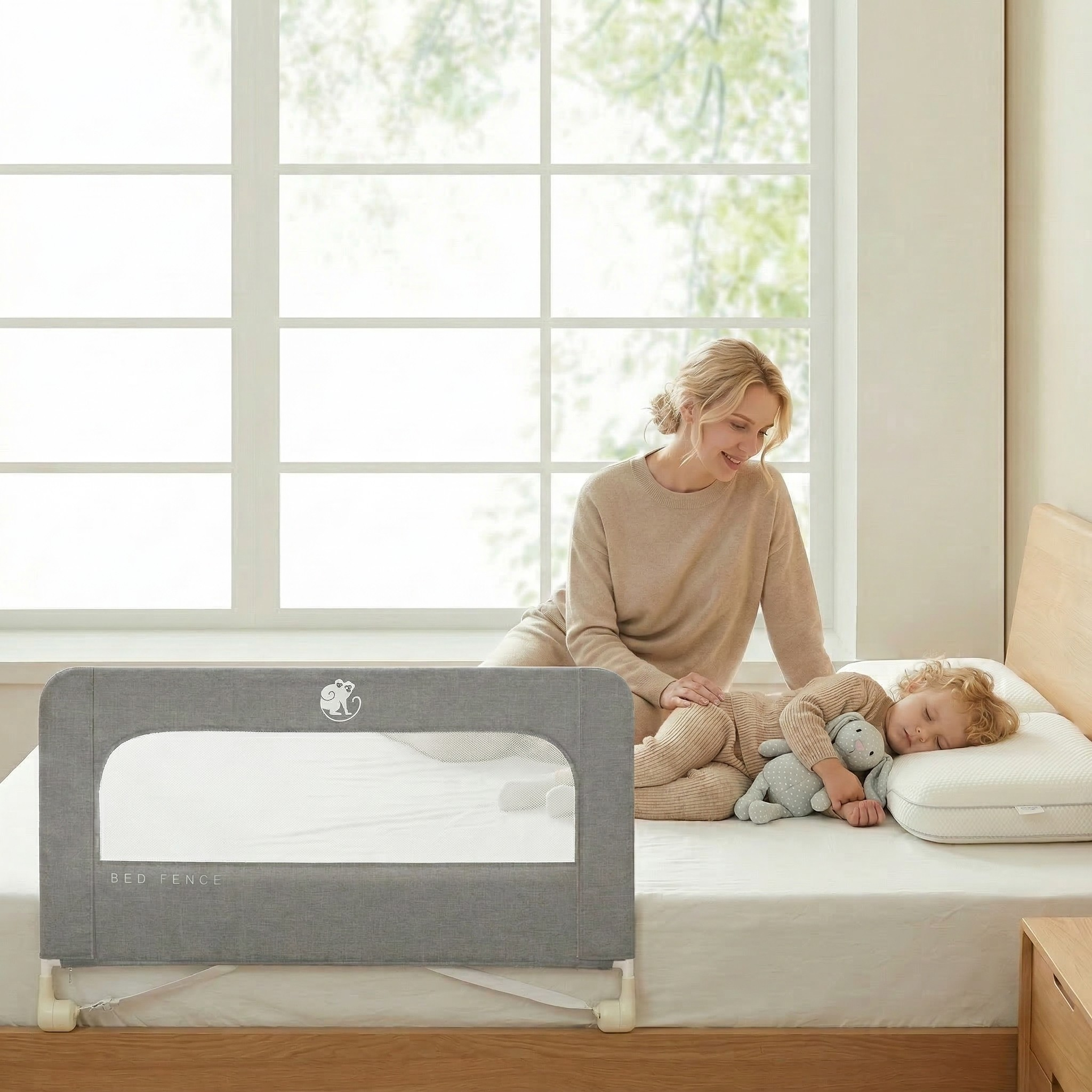 Bedhekje Monkey Mum® Short- uitgepakt