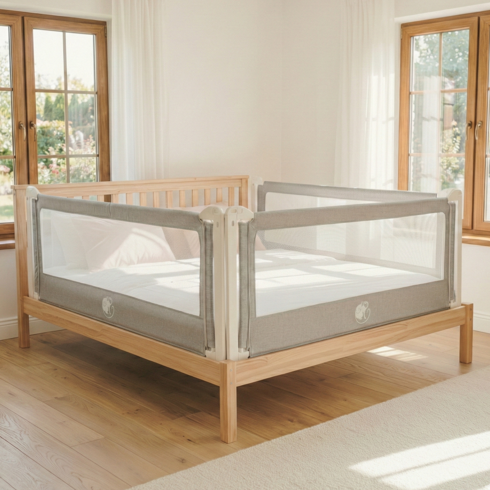 Bedhekje Monkey Mum® Popular - donkergrijs - design