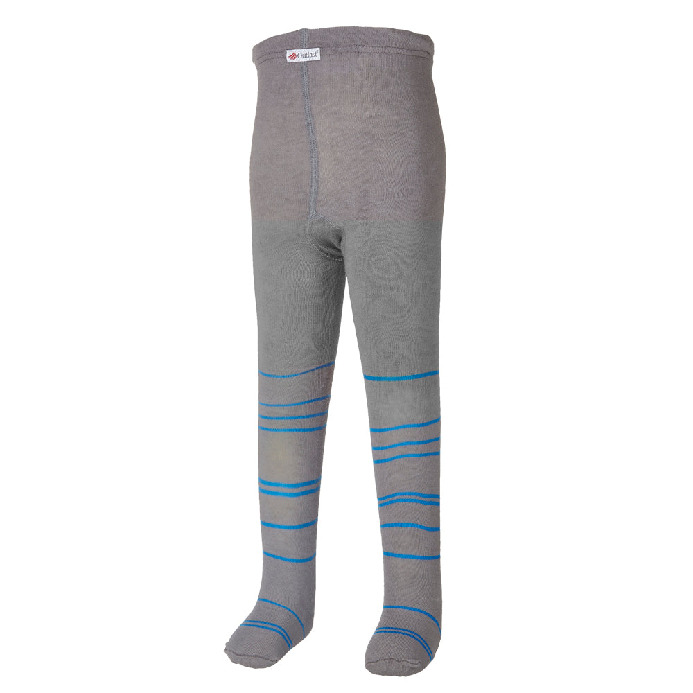 Outlast® panty - donkergrijs/blauw