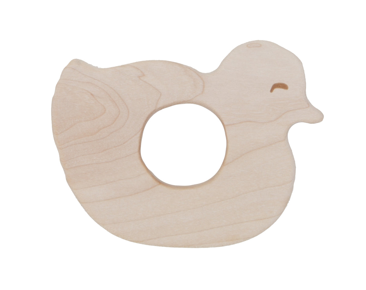 Wooden Story Bijtspeelgoed - Eendje