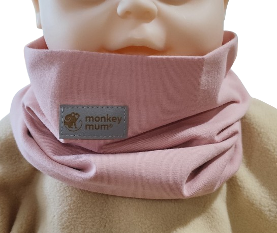 Tour de cou Monkey Mum® - Rose clair