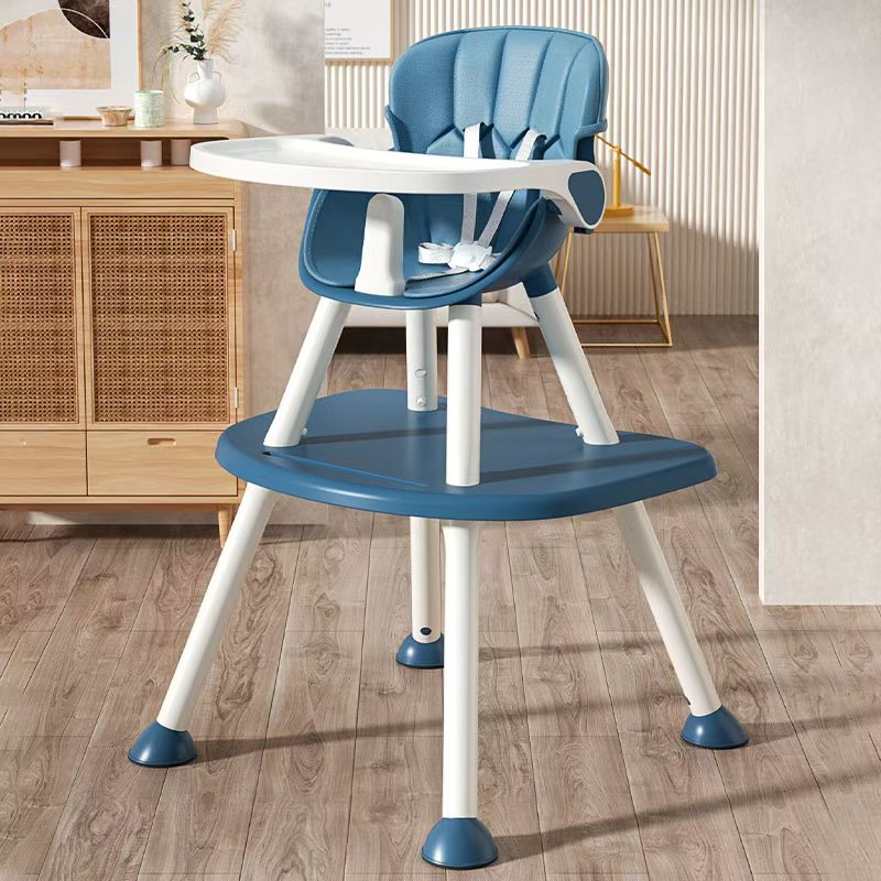 Chaise haute pour enfant 2 en 1 Grow - Bleu