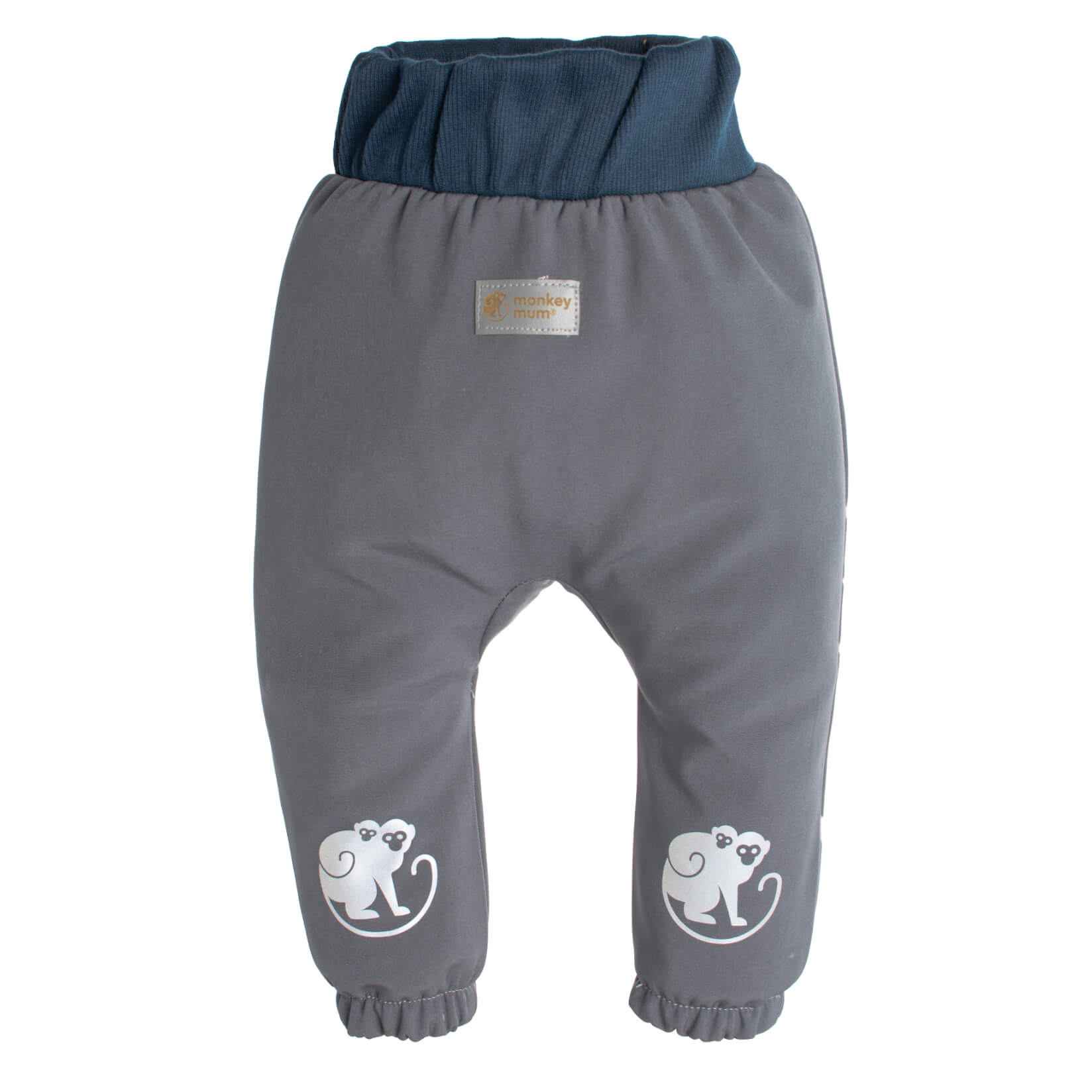 Pantalon enfant softshell avec membrane Monkey Mum® - Excursion mystérieuse