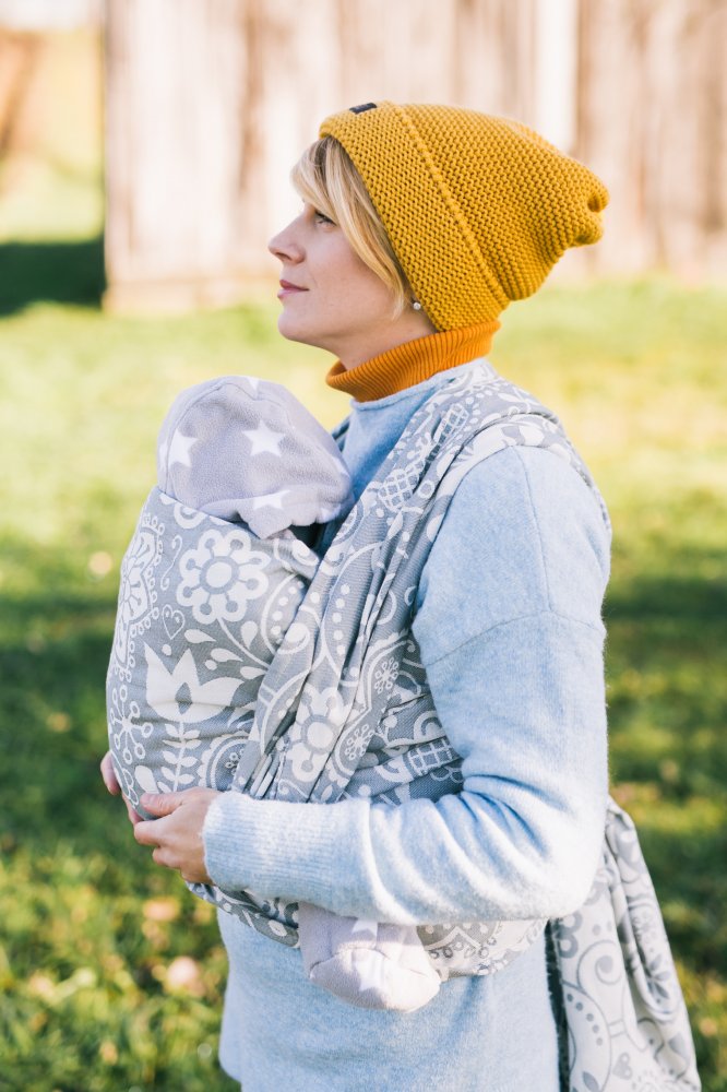 Echarpe Be Lenka Folk - gris