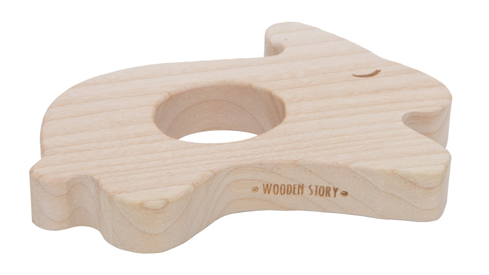 Wooden Story Bijtspeelgoed - Haasje