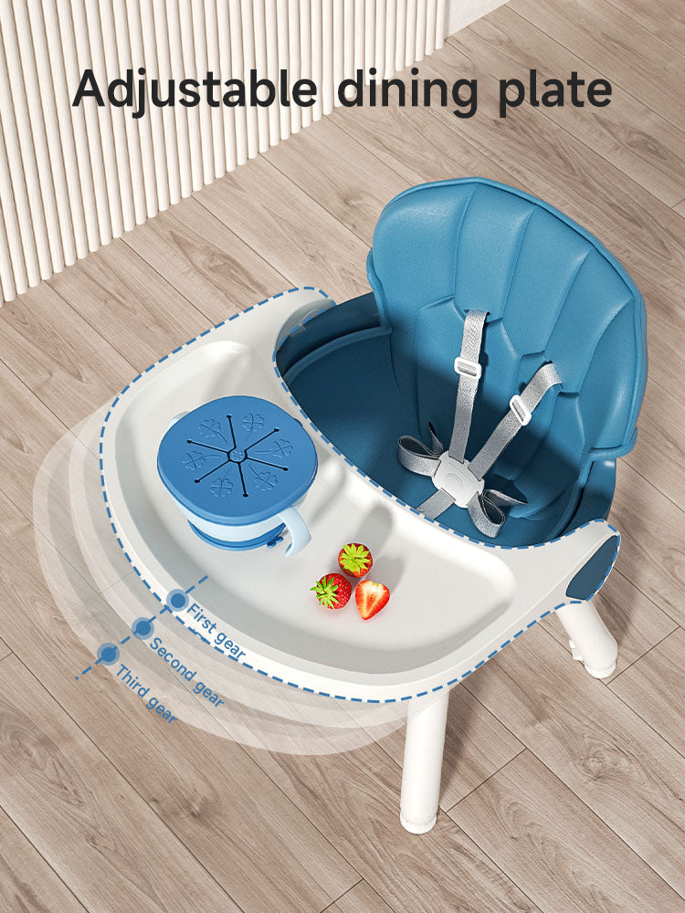 Chaise haute pour enfant 2 en 1 Grow - Abricot