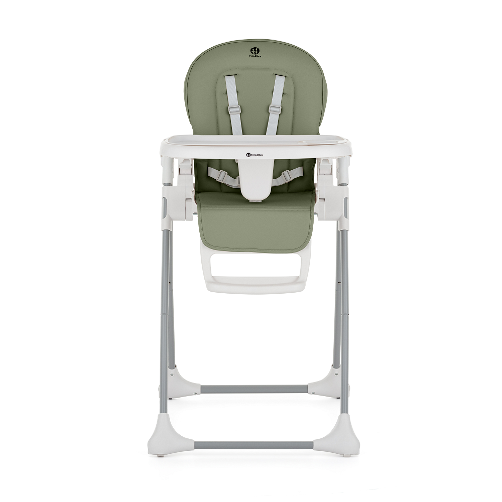Housse de siège et plateau PETITE&MARS pour chaise haute Gusto Mature Olive