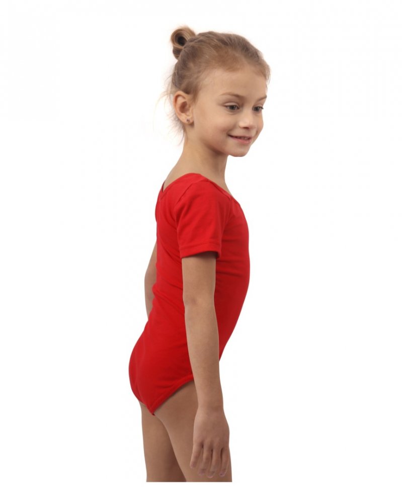 Ballet- en turntrui voor meisjes, rood