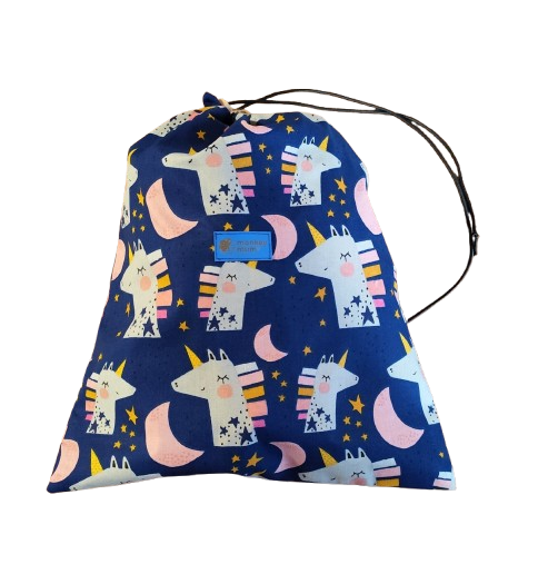 Stoffen zak Monkey Mum® - Eenhoorn